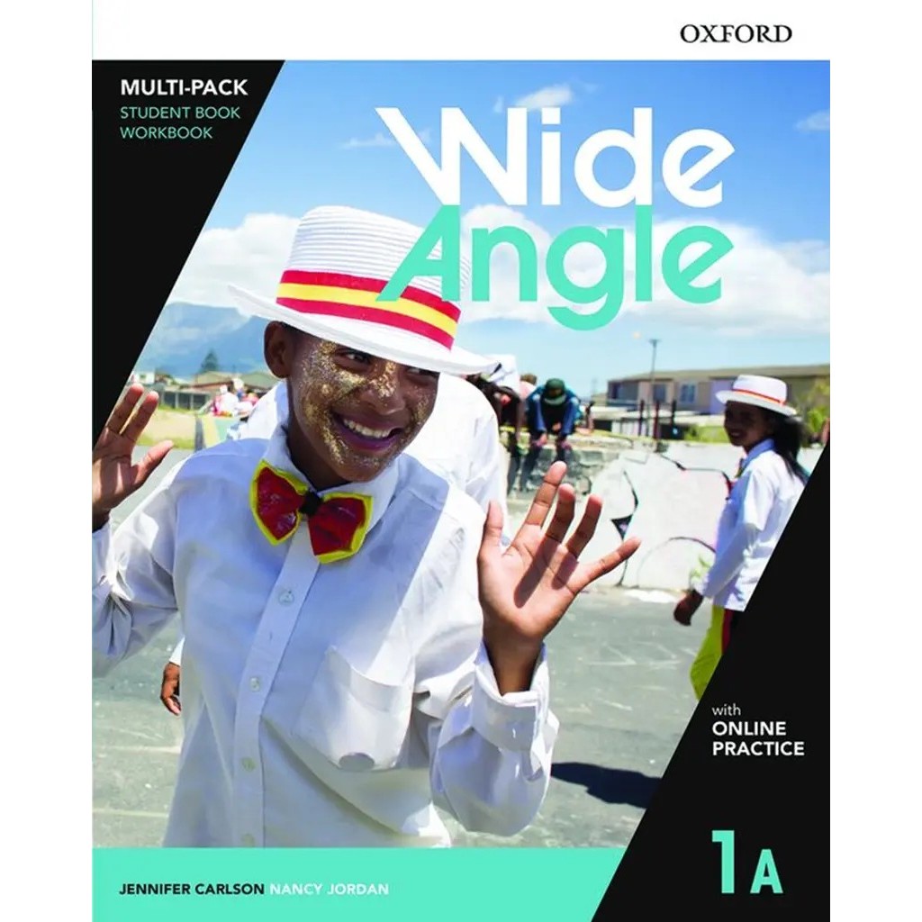 Bundanjai (หนังสือ) Wide Angle 1 : Student Book and Workbook A with Online Practice (P)