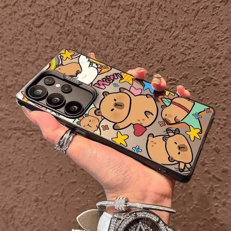 รูปแบบการ์ตูนสนุกน่ารักพรีเมี่ยมอินเทรนด์กันกระแทกเคสโทรศัพท์เหมาะสําหรับSamsung S25PLUS/A05S/M05/A0