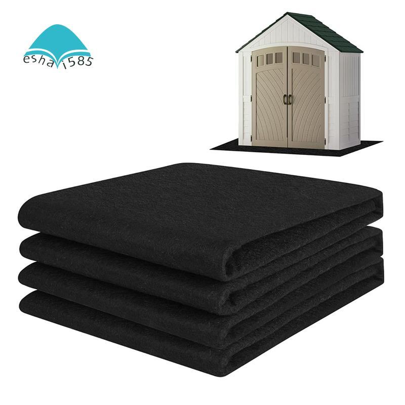 Eshai585Waterproof Outdoor Storage Shed Floor Mat-6 X 4 FT Carport Mat, Washable Furniture Pad พร้อม