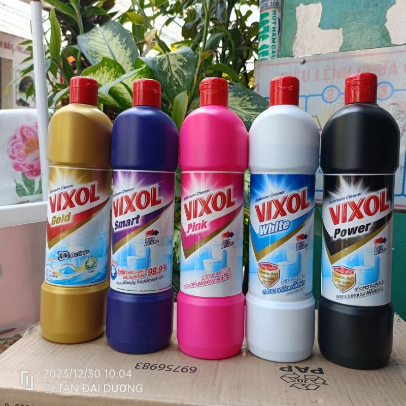 Vixol Hygien Thailand น้ํายาล้างห้องน้ําและห้องน้ํา 900ml