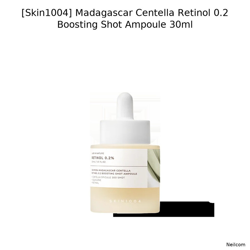 [Skin1004] Madagascar Centella Retinol 0.2 Boosting Shot Ampoule 30ml / Youthful glow, Light โดย Nei