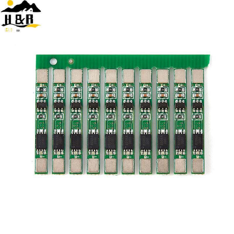 H&B Dec 10PCS 1S 3.7V 3A li-ion BMS PCM บอร์ดป้องกันแบตเตอรี่ pcm {th}