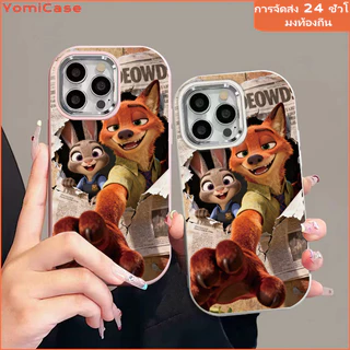 🦊🐇เคสซูทอปินิคกับจูดี้ case for SamsungA05s A15 A10s A25 A11 A12 A13 A14 A50 A03 A54 A52 A31 A51 A71 A23 S21 S22 S23