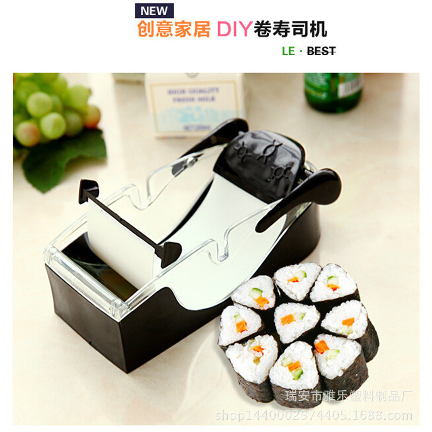 ทีวีขายร้อน DIY ม้วน SUSHI Maker SUSHI แม่พิมพ์,ทํา SUSHI PERFECTROLL-SUSHI ในครัวเรือน QQI6