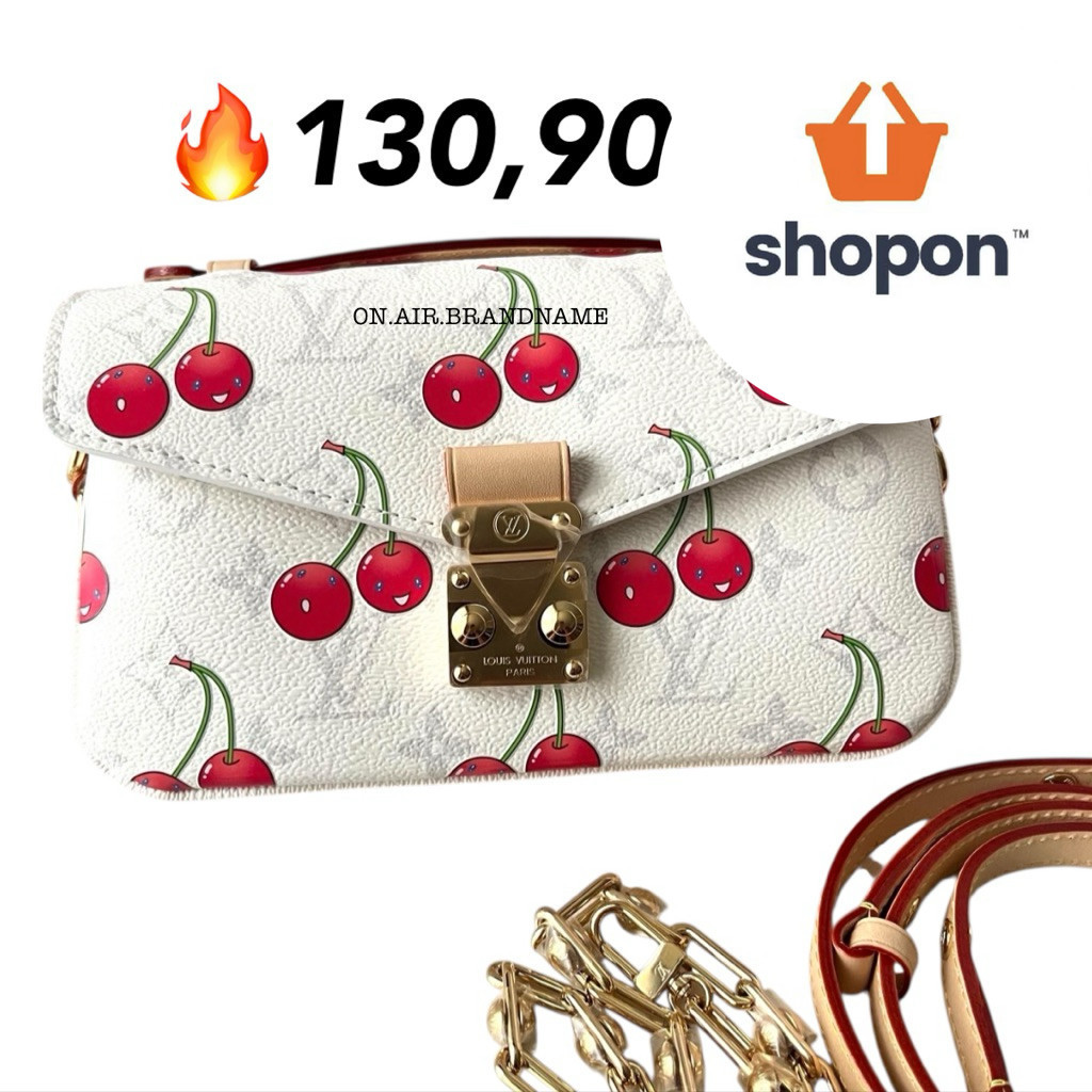 New LV x TM pochette metis east west คอลเชอร์รี่ cherry ต้องสะสม