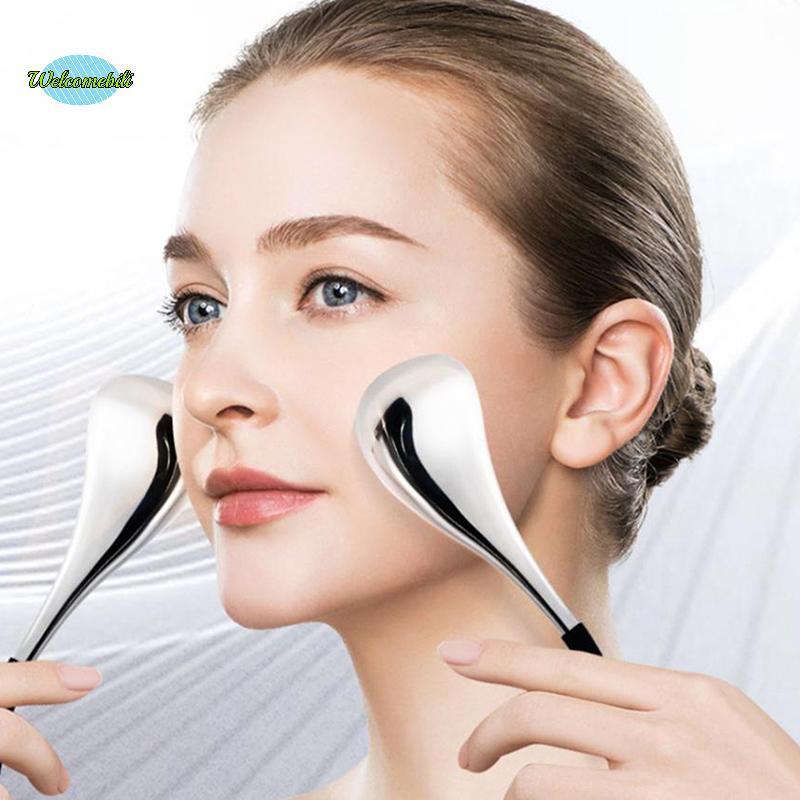 [WLB-t] Ice Globes เครื่องมือดูแลผิวหน้าสําหรับใบหน้าและตาความงามสแตนเลส Cryo Sticks สําหรับผู้หญิง 