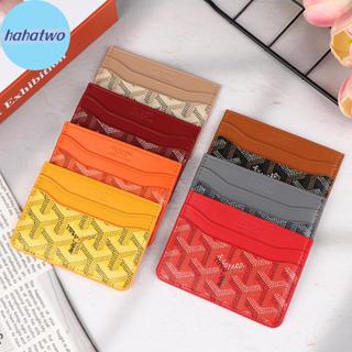 Ha หนัง ID Card Holder กระเป๋าใส่เหรียญผู้หญิงผู้ชายธุรกิจกา…
