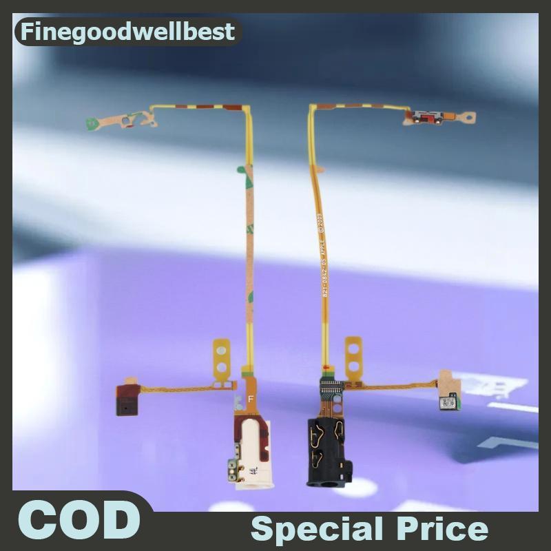 FBTH สําหรับ IPod Nano 5 5th Gen ck สีขาวหูฟังแจ็คถือสวิทช์ไมโครโฟนโมดูล Flex Cable Repair Part HOT