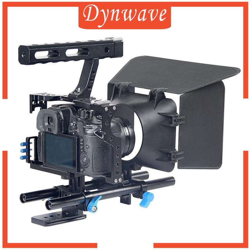 [Dynwave] Professional DSLR Rig กล้องวิดีโอมือถือโคลงสนับสนุนกรงสําหรับ