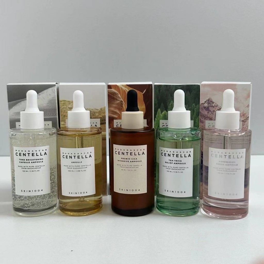 SKIN1004 Centella Asiatica Ampoule Essence 100ml Hydrating Moisturizing Brightening Skin Tone Soften