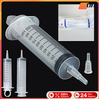 เก็บเงินปลายทาง！กระบอกฉีดยา ไซริงค์ ขนาดใหญ่100ML 150MLไม่ติดเข็ม ใช้ป้อนยา