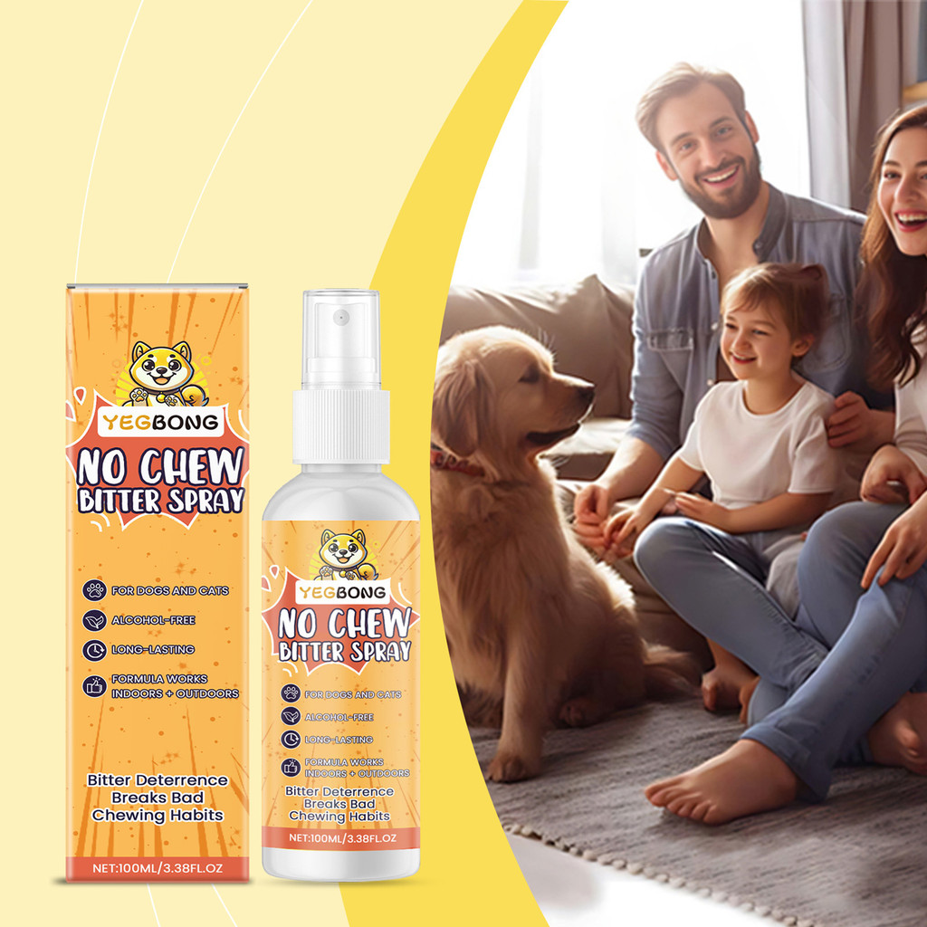 สัตว์เลี้ยง Bitter Anti-Gnawing Spray Establish Boundaries & Keep Cat Off Spray เพื่อปกป้องเฟอร์นิเจ