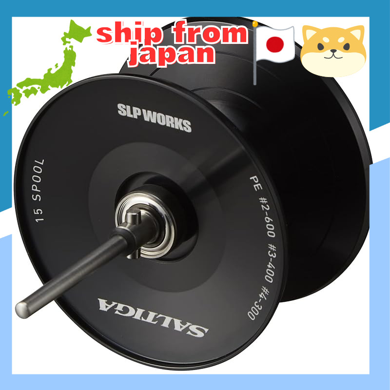 Daiwa SLP Works SLPW 22 SALTIGA 15 Spool Black
