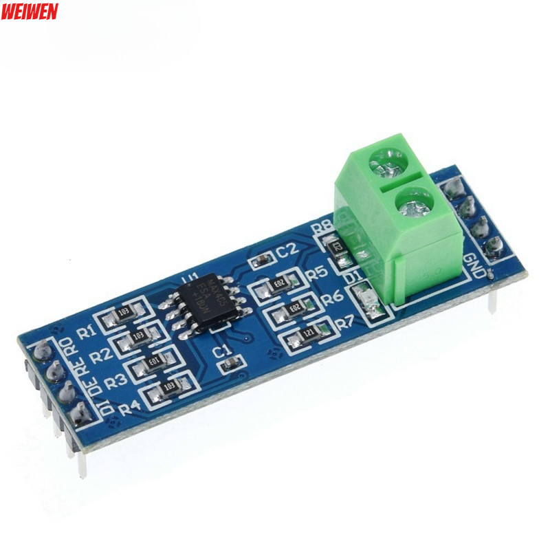 MAX485 โมดูล RS-485 TTL ถึง RS485 MAX485CSA โมดูลแปลงสําหรับ Arduino