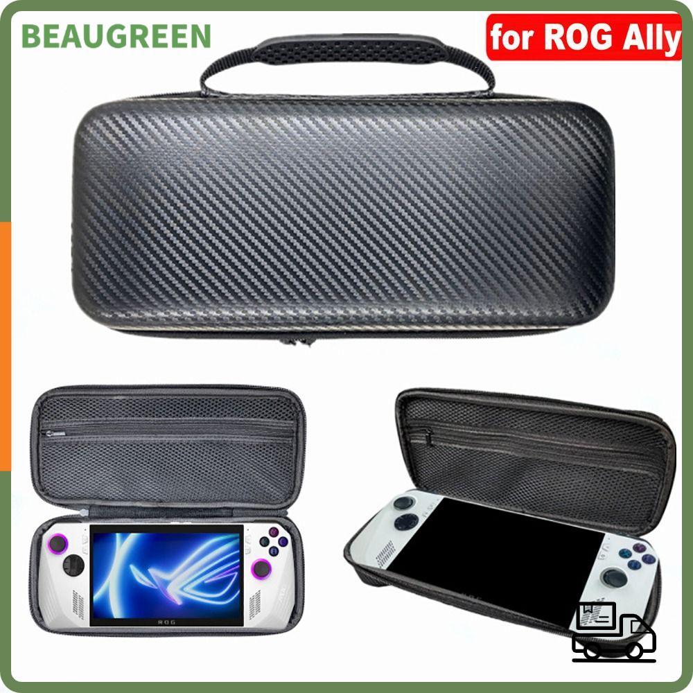 BEAUGREEN กระเป๋าถือ, ตัวป้องกันหน้าจอฮาร์ดถุงเก็บ, Travel EVA แบบพกพาคอนโซลเกมมือถือกล่อง Asus ROG 