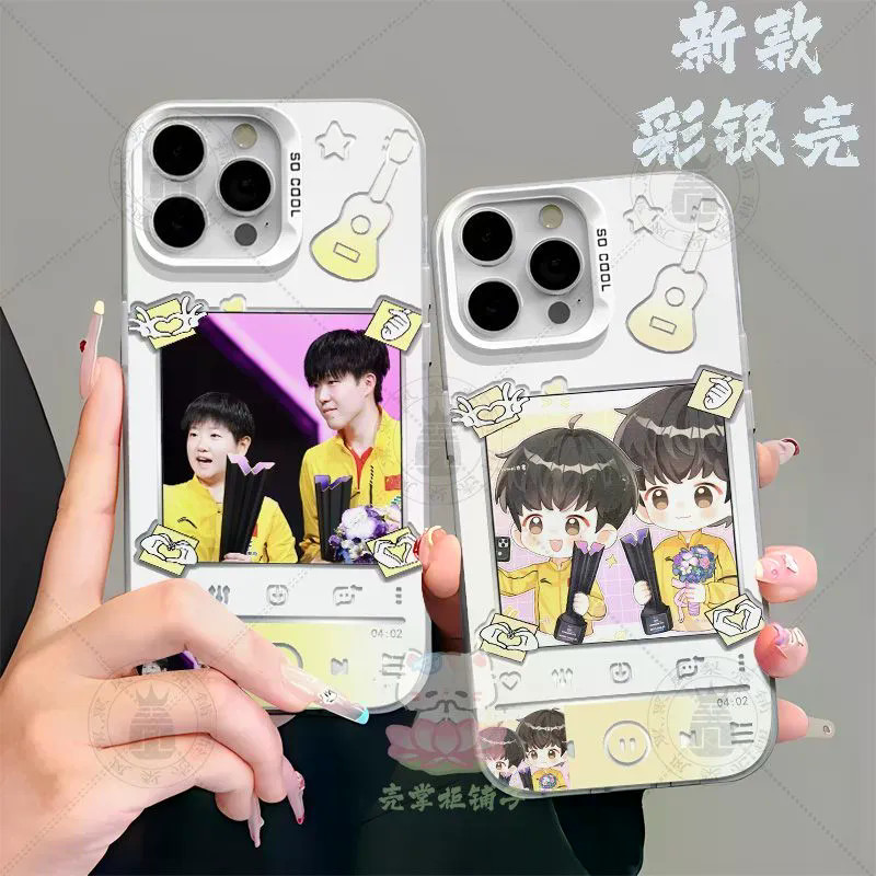 ✨✨Wang Chuqin Sun Ying Sa Satou รุ่น Q สําหรับ Iphone 17 16 15 14 Pro Max 13 12 Mini 11 Pro X XS XR 