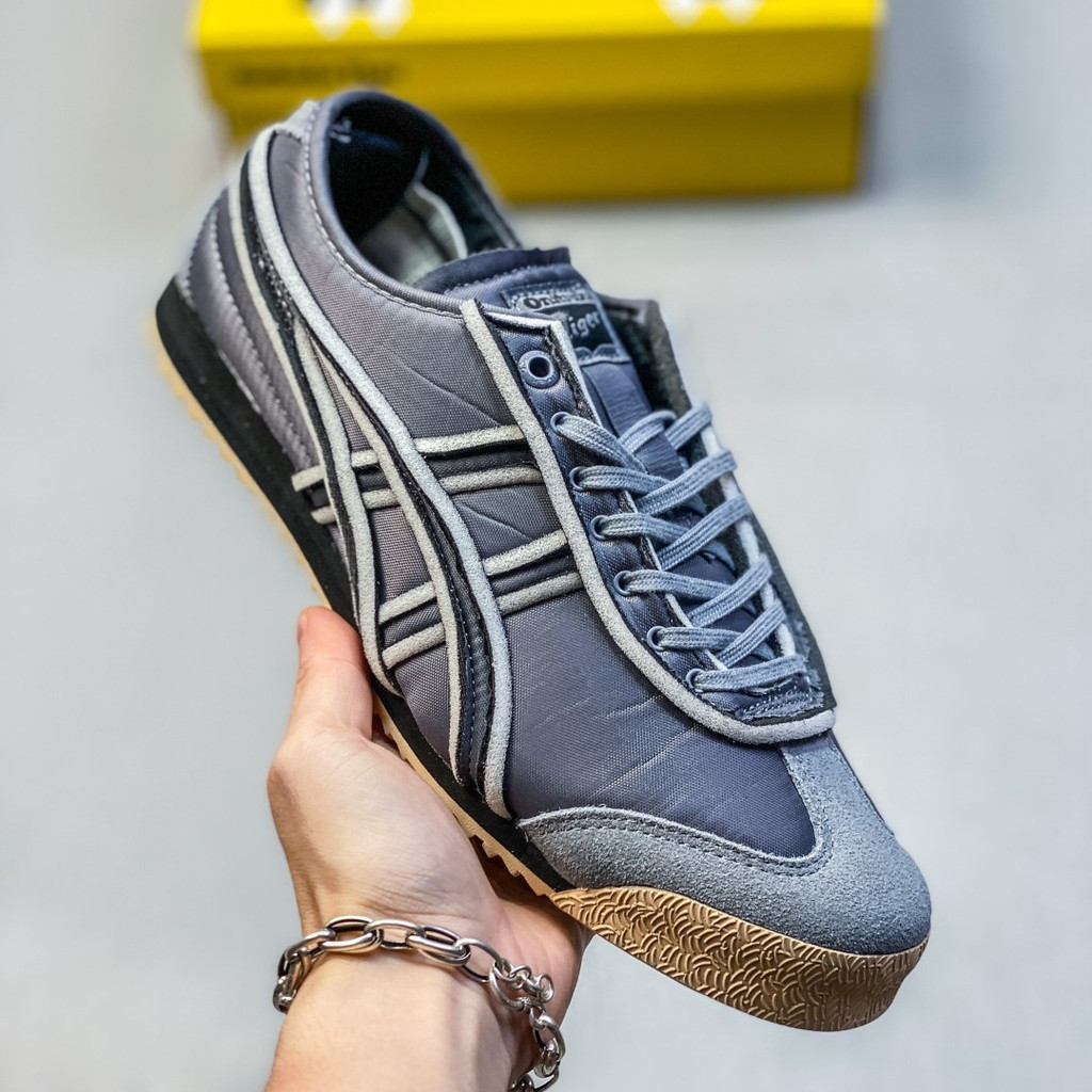 BZYI 2025 Onitsukatiger Mexico 66 SD Classic Low-Top Casual รองเท้าผ้าใบ Unisex 0D4P