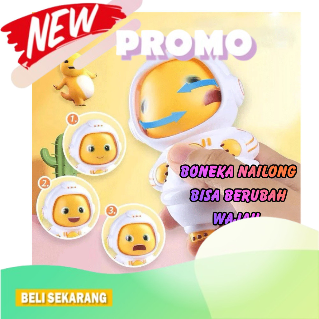 GANTUNGAN Nailong Doll พวงกุญแจ Nailong ตุ๊กตาเปลี่ยนหน้า / พวงกุญแจกระเป๋าของเล่น Nailong น่ารัก