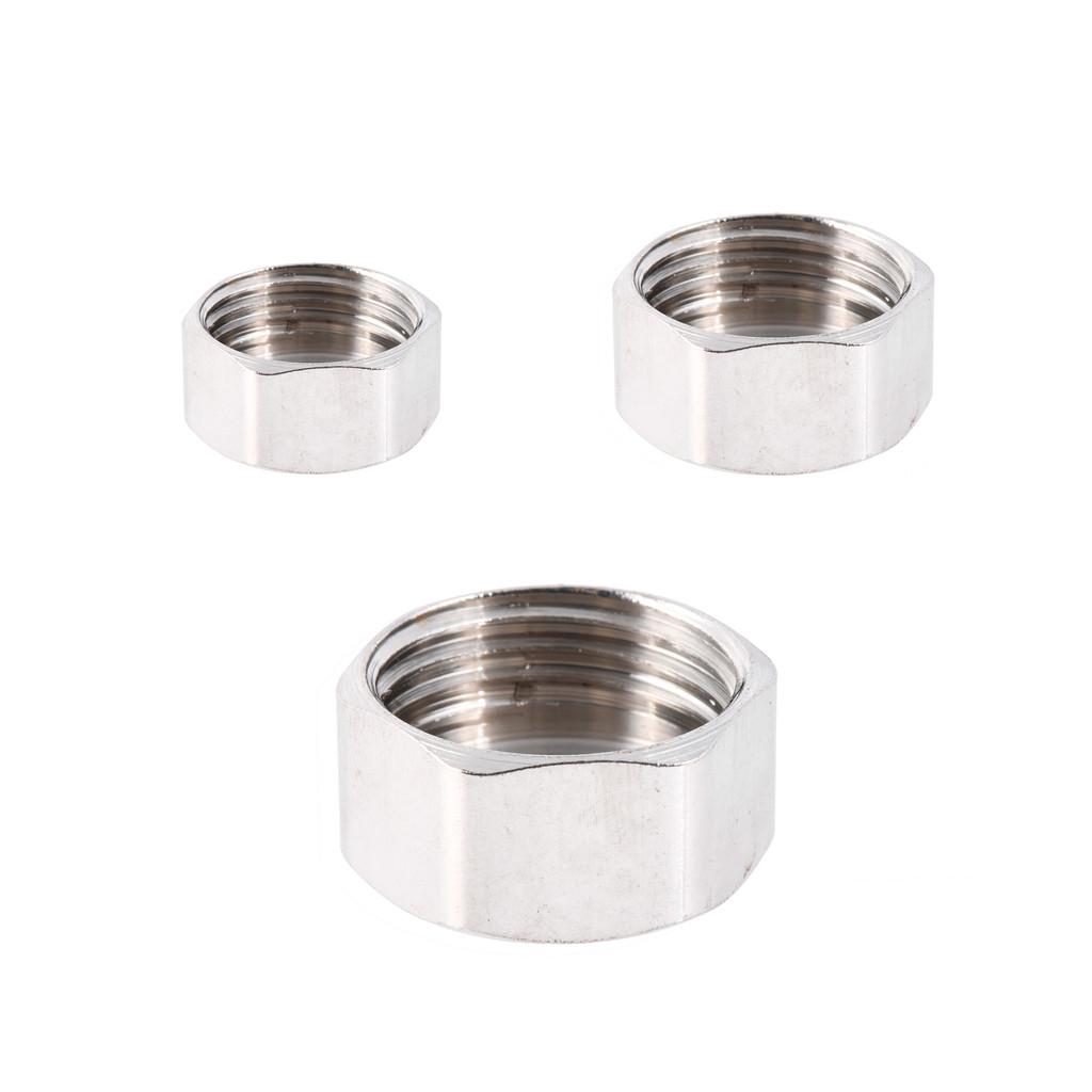 สแตนเลส 1/2'' 3/4 1 หญิงเกลียวปลายปลั๊กแหวนยางซีล G1/2 G3/4 G1 BSP อุปกรณ์ท่อหมวกสําหรับสวนชลประทานแ