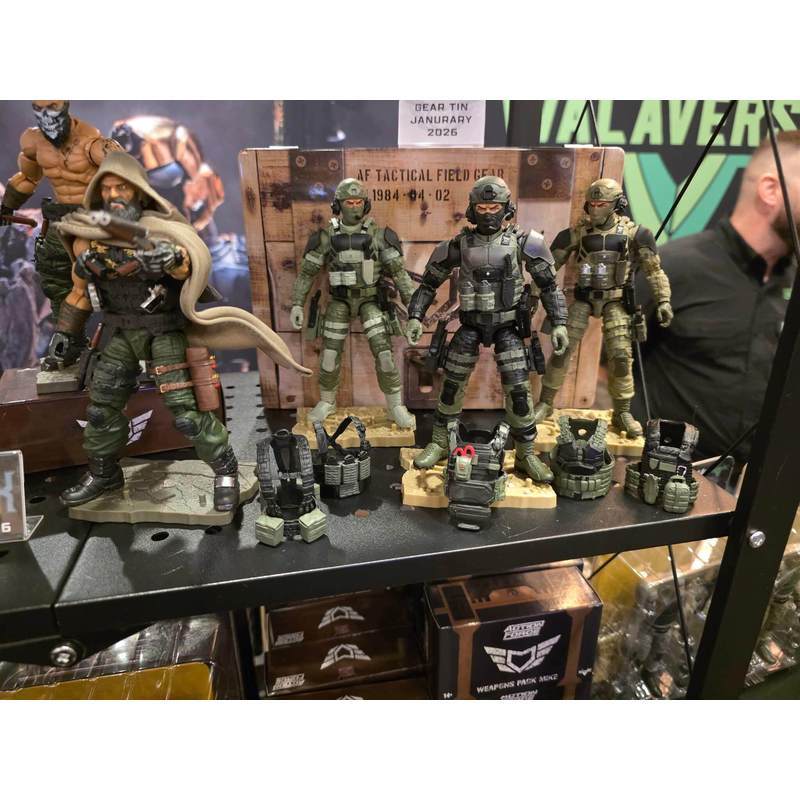 [มาถึง] AF Thunder Team Power 6 Wave Part A Soldier 1/12 Action Figure