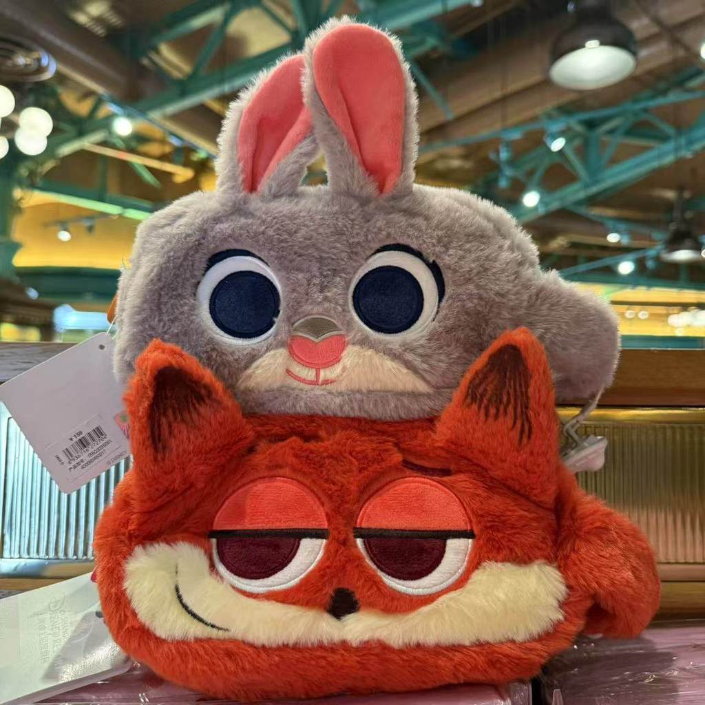 Disney Domestic Generation Crazy Animal City Judy Nick Pooh Piglet Donkey Plush Stationery Pencil Ca