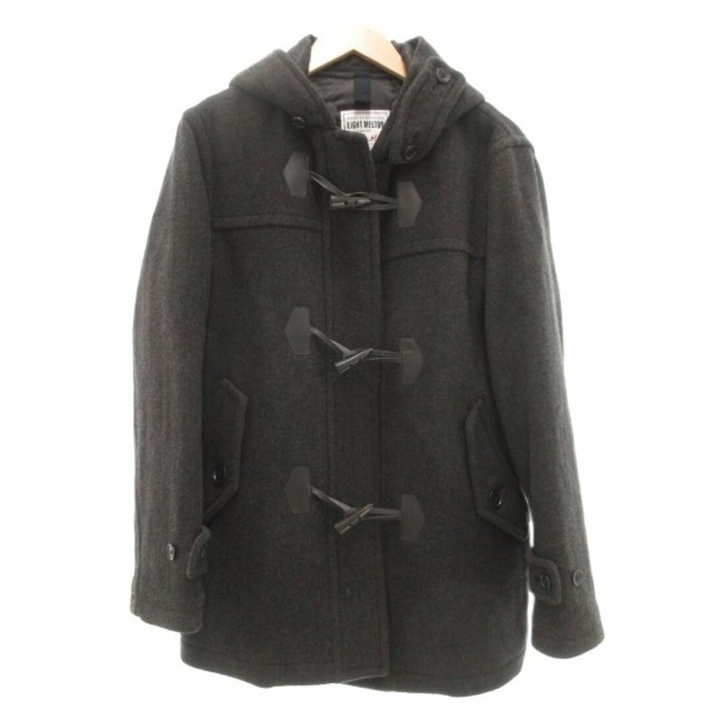 Uniqlo Melton melt Coat Duffle cotton Direct from Japan Secondhand