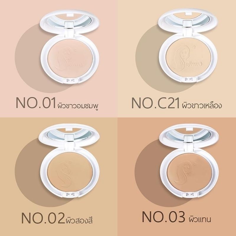 แป้ง คุมมันกันน้ำกันเหงื่อ แท้100% แพคเก็จเก่า exp03/2026 - รูปที่ 2