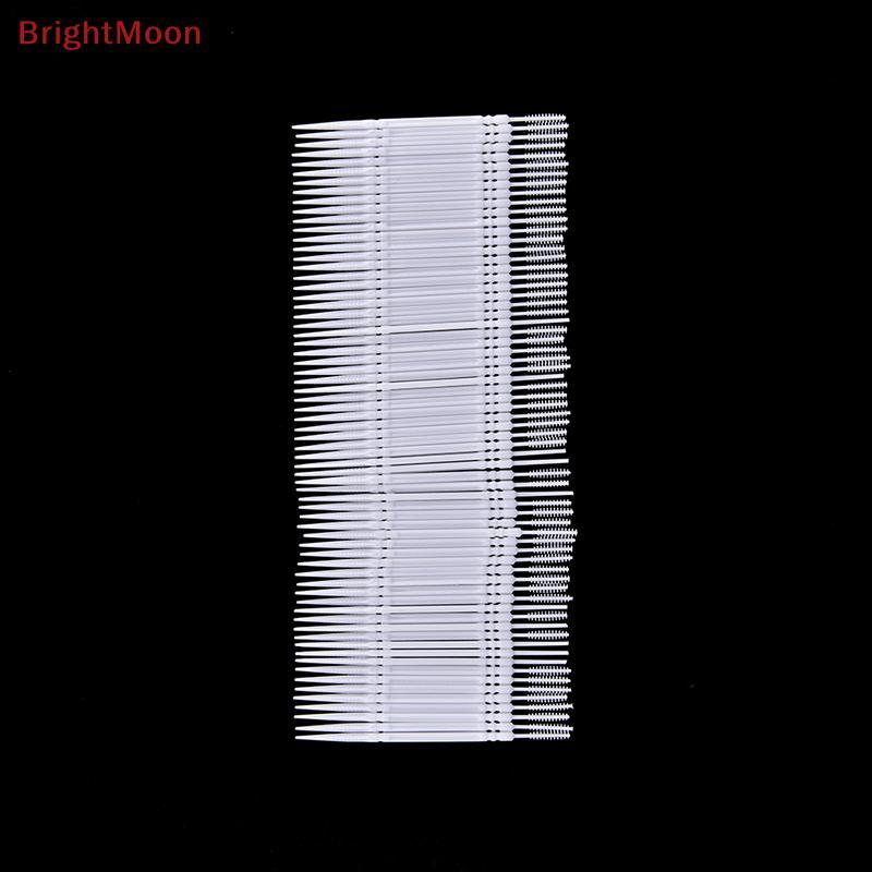 BrightMoon 1100 ชิ้นหยิบทันตกรรมพลาสติกสุขอนามัยช่องปาก 2 Way Inter แปรงฟัน Pick ราคา ถูกที่สุด ดีลบีเคเค แกลเลอรีภาพที่ 7