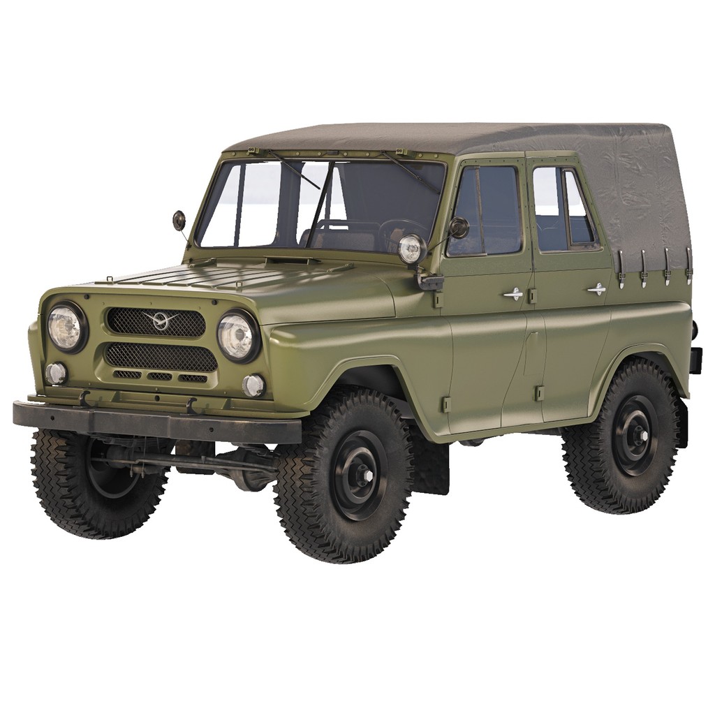 รถออฟโรดบังคับ off-road WPL C94 scale 1/16 RC  UAZ-469 jeep 24.Ghz