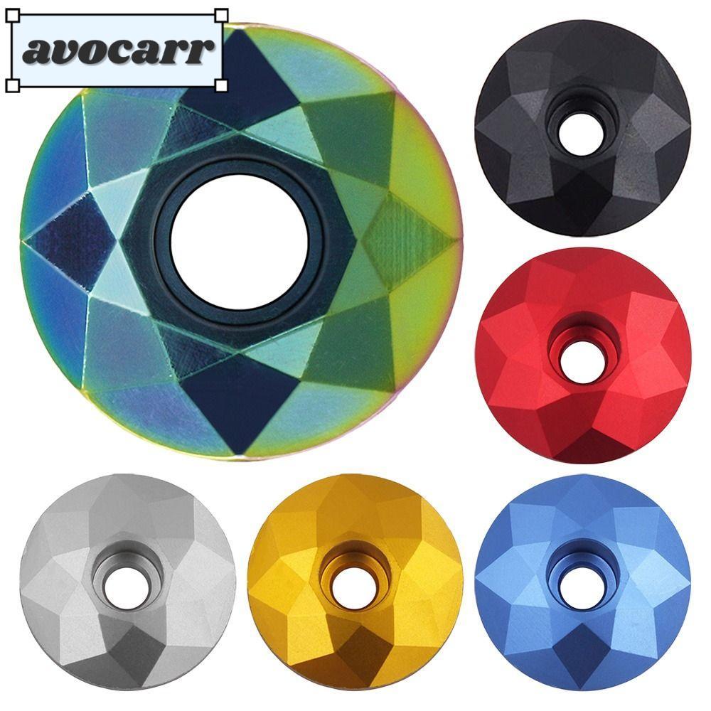 Avocarr Stem Top Cap กลางแจ ้ ง MTB จักรยานฝาปิดจักรยานเสือภูเขาถนนชามน ้ ําหนักเบาพิเศษครอบคลุม