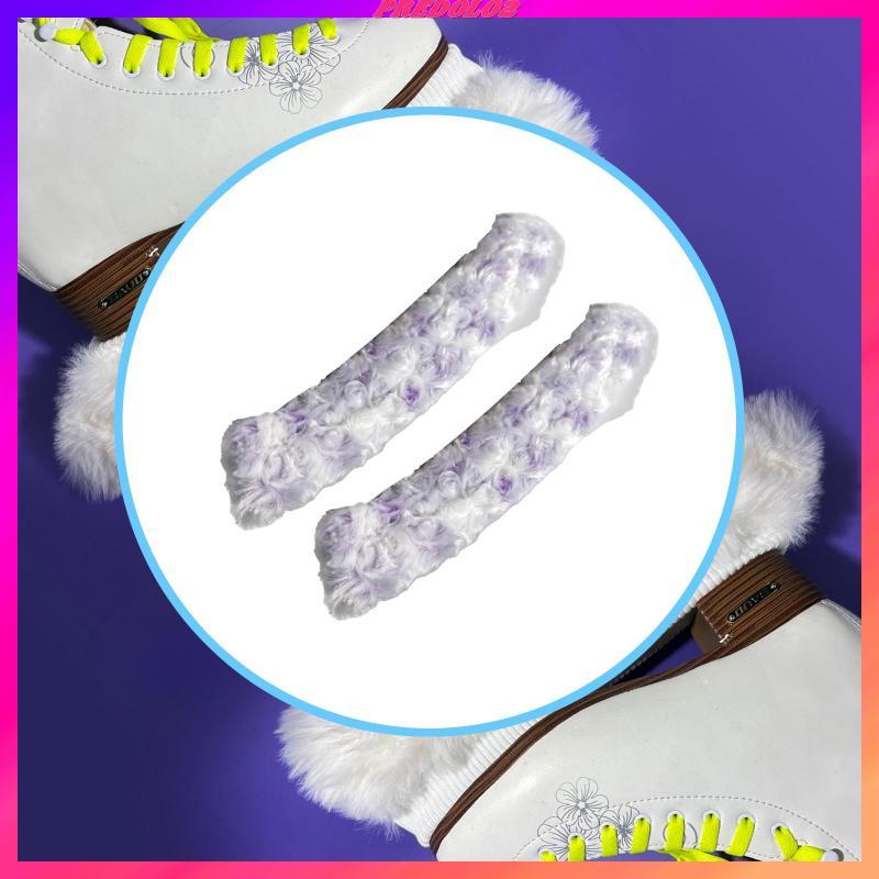 [Predolo2] Ice Skate Blade Protector Velvet Plush Water Absorbing Skate Cover สําหรับฮอกกี้สเก็ตรูปผ
