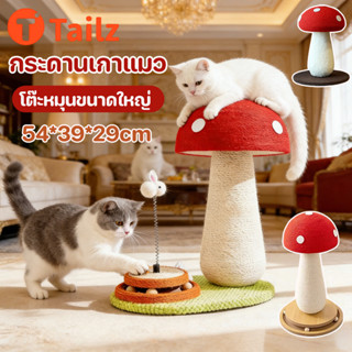 Tailz ที่ลับเล็บแมว รูปร่างเห็ด 4 in 1 ของเล่นแมว คอนโดแมว จ…