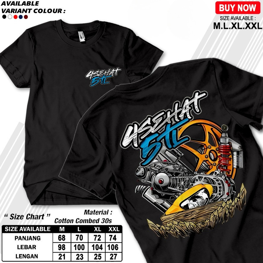 V153 เสื้อยืด 4 HEALTHY 5 TL Original XHK RACER