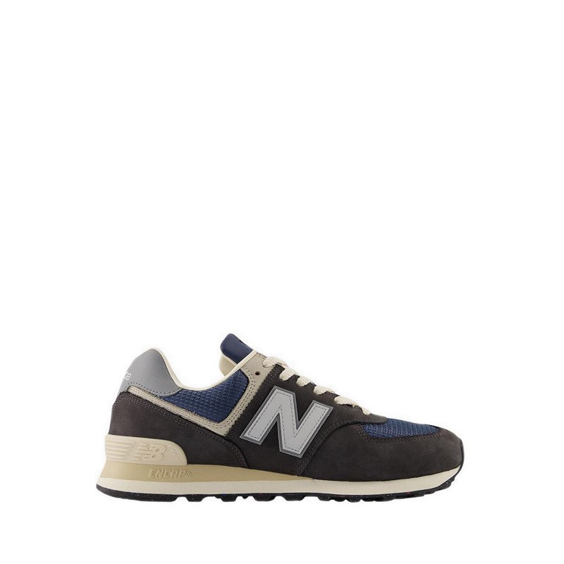 New Balance 574 รองเท้าผ้าใบผู้ชาย - สีดํา 44HN