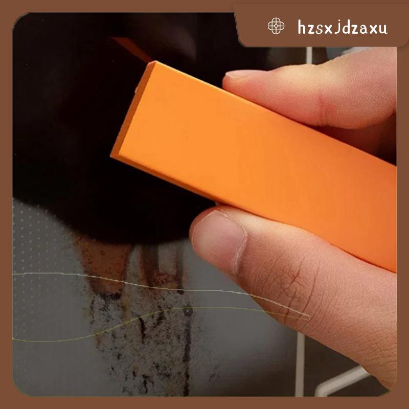 hzsxjdzaxuEasy Limescale Eraser กระจกห้องน้ํา Rust Remover ยางในครัวเรือนเครื่องมือทําความสะอาดห้องค