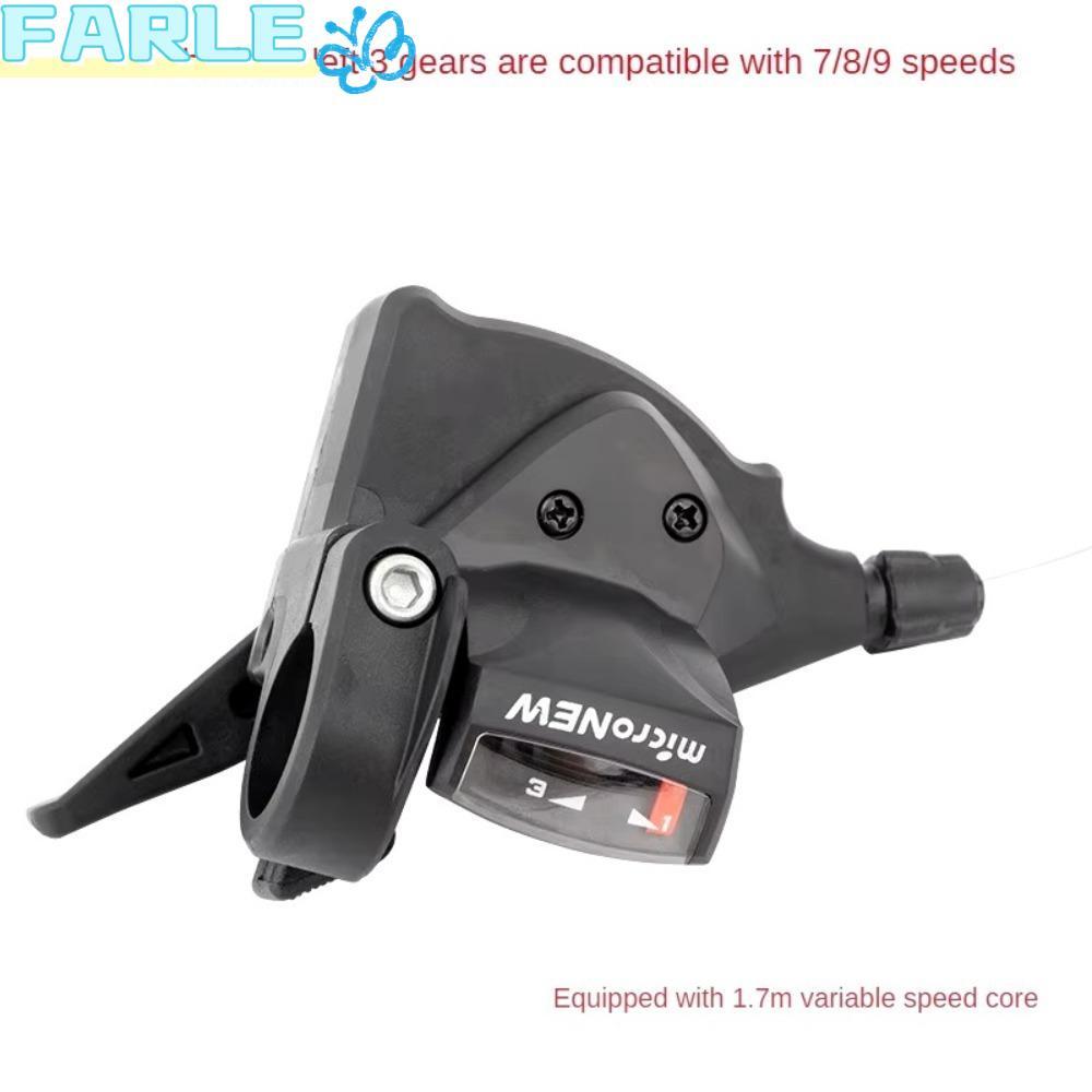 Shifter Universal สำหรับจักรยานเสือภูเขา 7/8/9/10/11 Speed พร้อมเลเวอร์ควบคุมด้วยการใช้นิ้วมือ