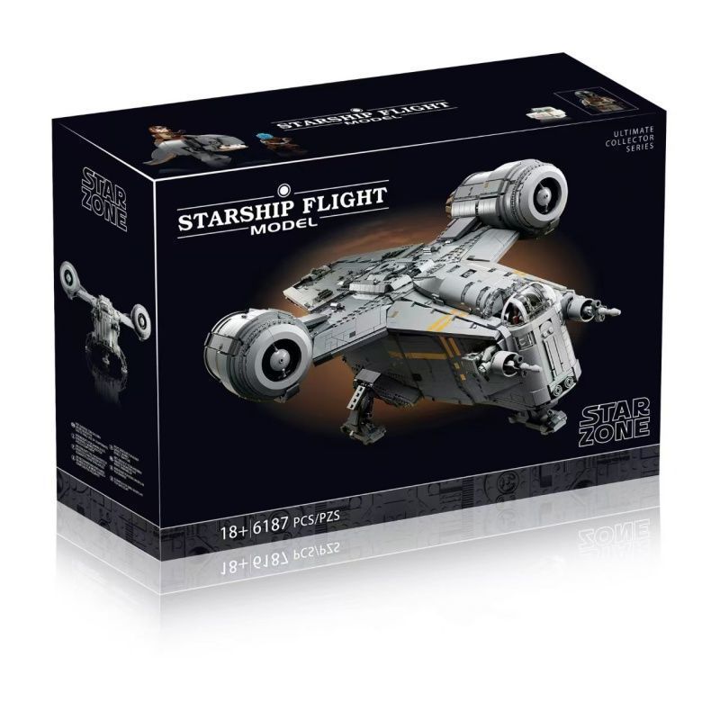เลโก้ที่เข้ากันได้ขนาดใหญ่ Star Wars Series 75331 มีดโกน Crown AT Walker ประกอบอาคารบล็อกของเล่น B