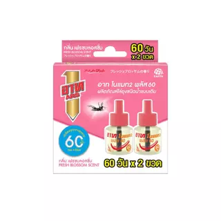 (1 กล่อง 2 ขวด) ARS อาท โมแมท2 ผลิตภัณฑ์ขวดเติม ชนิดน้ำ ไล่ยุงนาน 60 วัน 45มล./ขวด ทั้ง 2 กลิ่น