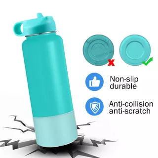 7.5 ซม./8 ซม./8.5 ซม./9 ซม.ขวดน้ําซิลิโคนรองเท้า Anti-slip Anti-drop ไม่มี BPA