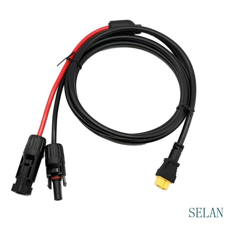 SEL 16AWG ขั้วต่อพลังงานแสงอาทิตย์ถึง XT60 สายพลังงานแสงอาทิตย์ถึง XT60 หญิงสายต่อสายไฟสําหรับแผงโซล