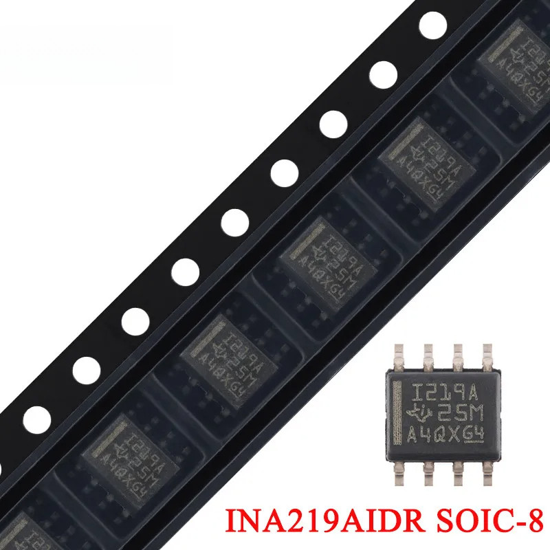 5 ชิ้น/1 ชิ้น INA219AIDR SOIC-8 INA219 I219A 1219A SOP-8 Current/Voltage/Power Monitor ชิป SMD IC วง
