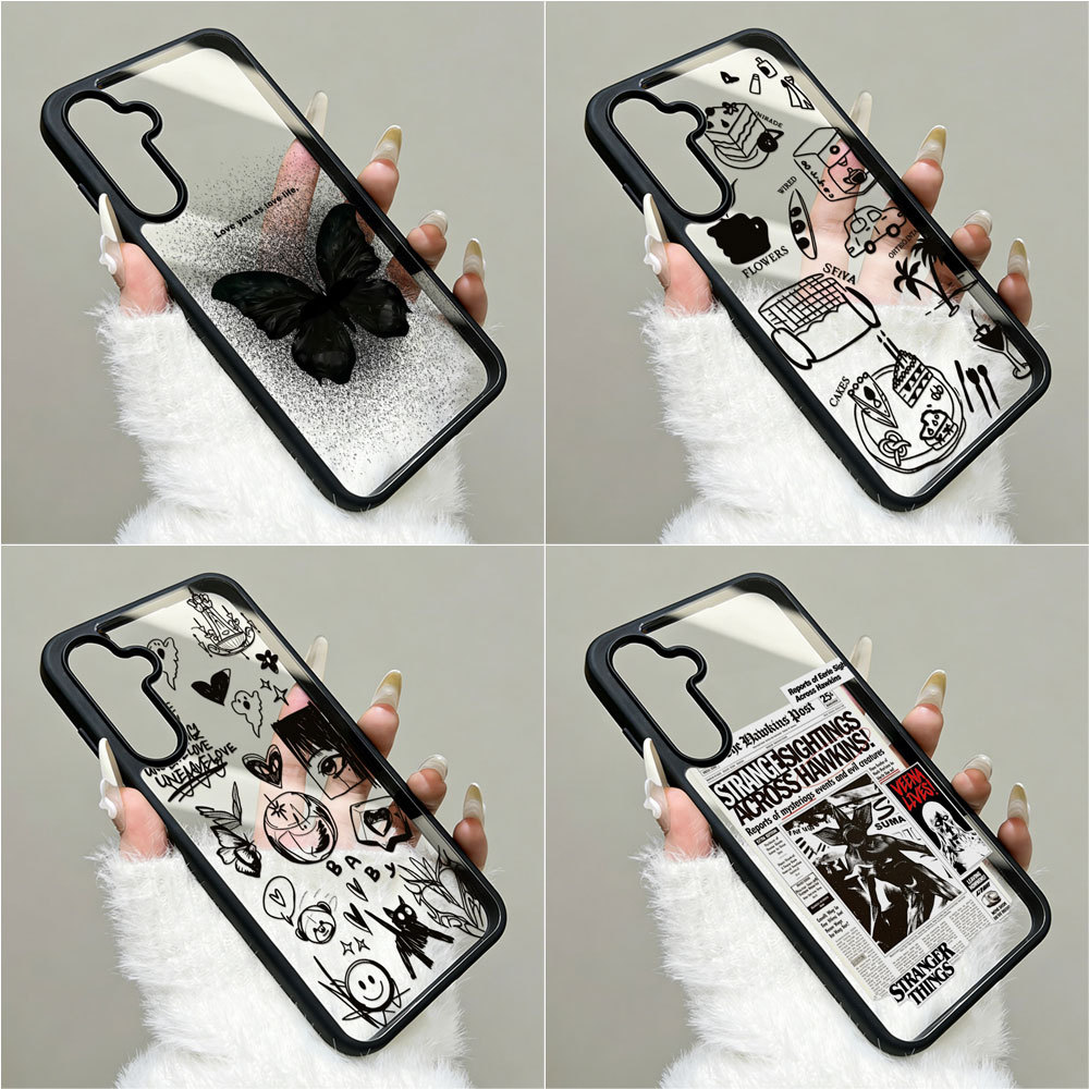 Soft Matt เคส For Samsung A57 5G A56 A17 A07 A55 A37 A16 A15 A06 A05s A54 A36 S26 Ultra S25 FE S24 S23 A14 A35 A34 A12