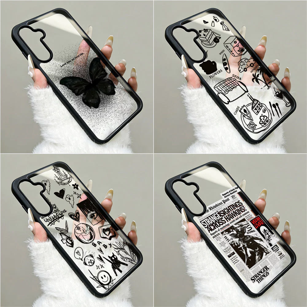 Soft Matt เคส For Samsung A57 5G A56 A17 A07 A55 A37 A16 A15 A06 A05s A54 A36 S26 Ultra S25 FE S24 S23 A14 A35 A34 A12