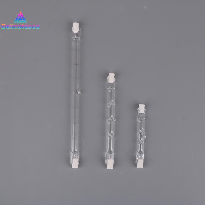 [Delicatesea] โคมไฟ 70-1000W Double Ended Linear R7s หลอดไฟฮาโลเจน AC220-240V ตกแต่งในครัวเรือน R7s 
