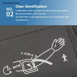 Onem ผู้ใหญ่แขนความดันโลหิตเข็มขัด 22-32 ซม./22-42 ซม. Tonometer Sphygmomanometer Upper Cuff สําหรับแขนความดันโลหิต Monitor เมตร n