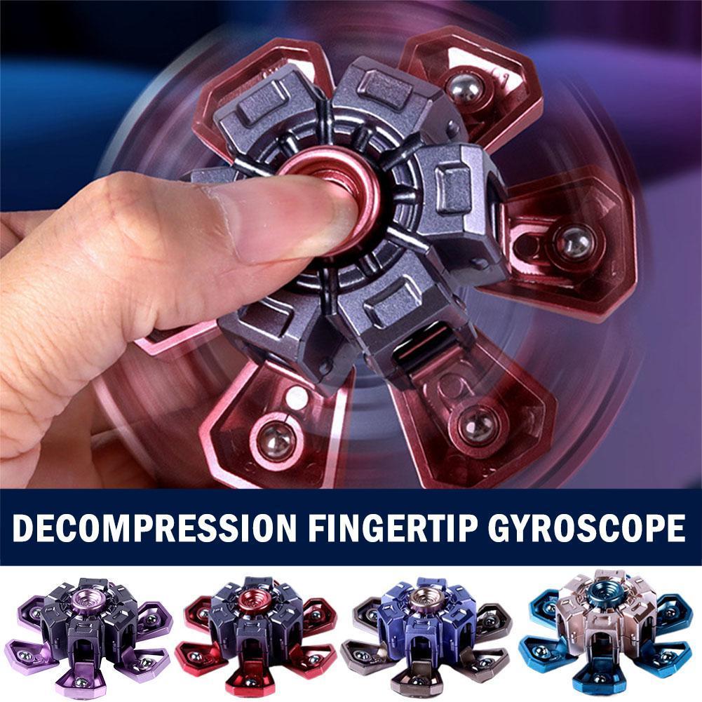 Spinner Fidget Spinner Roulette Finger ของเล่นบรรเทาความเครียด T4u4