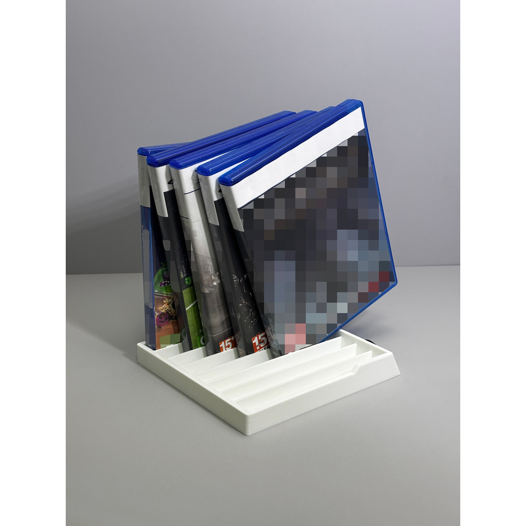 PS5 GAME Disc Storage Rack PS4/PS5 Universal GAME Disc Organizing Box Desktop Multi-Slot Host Blu-Di