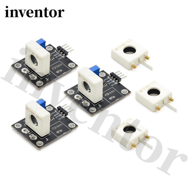 WCS1600 WCS1700 WCS1800 3-5V Hall Current Sensor ปรับ DC 100A 70A 35A สั้น Over-Current เครื่องตรวจจ
