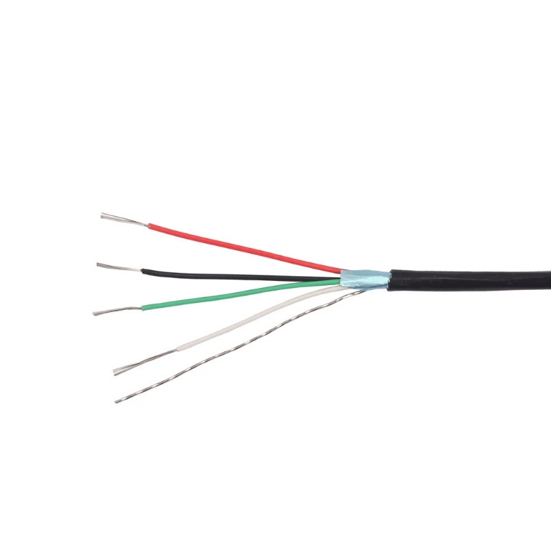Shielded 4 Conductor Hookup Wire Guitar Pickup Cable 24AWG สําหรับกีตาร์ความยาว 3 ม. 24BD