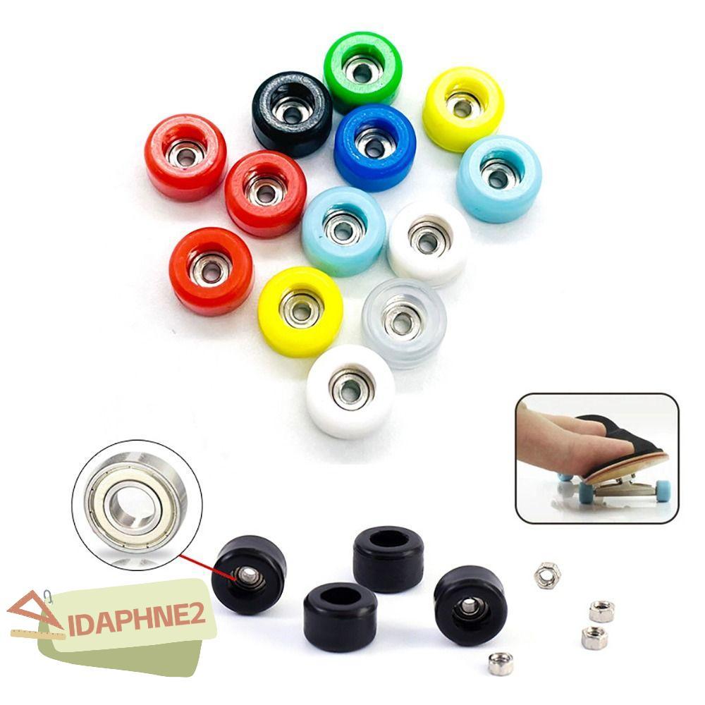 IDAPHNE2 Fingerboard ล้อ PU + โลหะ Professional Bearing, CNC อุปกรณ์เสริมสำหรับ Finger Skate Board